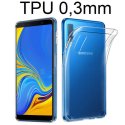 CUSTODIA per SAMSUNG GALAXY A7 2018 (SM-A750) IN GEL TPU SILICONE ULTRA SLIM 0,3mm TRASPARENTE CUSTODIA per SAMSUNG GALAXY A7 2018 (SM-A750) IN GEL TPU SILICONE ULTRA SLIM 0,3mm TRASPARENTE