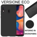 CUSTODIA per SAMSUNG GALAXY A20e (SM-A202) - IN SILICONE EFFETTO SOFT TOUCH ED INTERNO IN MICROFIBRA COLORE NERO CUSTODIA per SAMSUNG GALAXY A20e (SM-A202) - IN SILICONE EFFETTO SOFT TOUCH ED INTERNO IN MICROFIBRA COLORE NERO