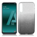 CUSTODIA per SAMSUNG GALAXY A50 (SM-A505), A30s (SM-A307), A50s (SM-A507) IN GEL TPU SILICONE NERO SFUMATO CON BRILLANTINI CUSTODIA per SAMSUNG GALAXY A50 (SM-A505), A30s (SM-A307), A50s (SM-A507) IN GEL TPU SILICONE NERO SFUMATO CON BRILLANTINI