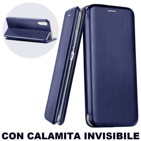 CUSTODIA per SAMSUNG GALAXY A70 (SM-A705), A70s (SM-A707) - FLIP ORIZZONTALE SIMILPELLE CON CHIUSURA MAGNETICA INVISIBILE BLU CUSTODIA per SAMSUNG GALAXY A70 (SM-A705), A70s (SM-A707) - FLIP ORIZZONTALE SIMILPELLE CON CHIUSURA MAGNETICA INVISIBILE BLU