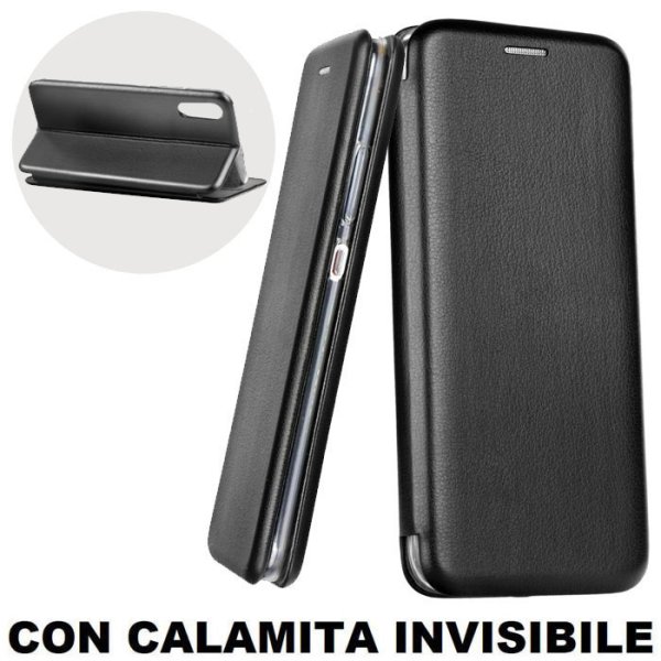 CUSTODIA per SAMSUNG GALAXY A70 (SM-A705), A70s (SM-A707) - FLIP ORIZZONTALE SIMILPELLE CON CHIUSURA MAGNETICA INVISIBILE NERO CUSTODIA per SAMSUNG GALAXY A70 (SM-A705), A70s (SM-A707) - FLIP ORIZZONTALE SIMILPELLE CON CHIUSURA MAGNETICA INVISIBILE NERO