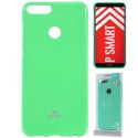 CUSTODIA per HUAWEI P SMART, ENJOY 7S IN GEL TPU SILICONE COLORE VERDE ACQUA LUCIDO ALTA QUALITA' MERCURY BLISTER CUSTODIA per HUAWEI P SMART, ENJOY 7S IN GEL TPU SILICONE COLORE VERDE ACQUA LUCIDO ALTA QUALITA' MERCURY BLISTER