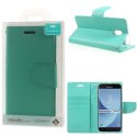 CUSTODIA per SAMSUNG GALAXY J7 (2017) - FLIP ORIZZONTALE SIMILPELLE CON INTERNO IN TPU E STAND VERDE ACQUA BRAVO MERCURY CUSTODIA per SAMSUNG GALAXY J7 (2017) - FLIP ORIZZONTALE SIMILPELLE CON INTERNO IN TPU E STAND VERDE ACQUA BRAVO MERCURY