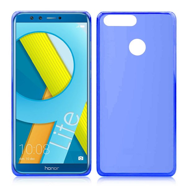 CUSTODIA per HUAWEI HONOR 9 LITE IN GEL TPU SILICONE COLORE BLU TRASPARENTE CUSTODIA per HUAWEI HONOR 9 LITE IN GEL TPU SILICONE COLORE BLU TRASPARENTE