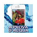 CUSTODIA A SACCHETTO RESISTENTE AGLI SCHIZZI D'ACQUA per APPLE IPHONE 3G, 3GS,4, 4S E MODELLI SIMILARI COLORE TRASPARENTE