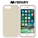 CUSTODIA per APPLE IPHONE 7 PLUS, IPHONE 8 PLUS IN GEL TPU SILICONE COLORE BEIGE ALTA QUALITA' MERCURY SOFT BLISTER CUSTODIA per APPLE IPHONE 7 PLUS, IPHONE 8 PLUS IN GEL TPU SILICONE COLORE BEIGE ALTA QUALITA' MERCURY SOFT BLISTER