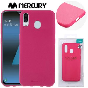 CUSTODIA per SAMSUNG GALAXY A40 (SM-A405) IN GEL TPU SILICONE COLORE FUCSIA ALTA QUALITA' MERCURY STYLE LUX BLISTER
