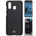 CUSTODIA per SAMSUNG GALAXY A40 (SM-A405) IN GEL TPU SILICONE COLORE NERO LUCIDO CON GLITTER ALTA QUALITA' MERCURY BLISTER CUSTODIA per SAMSUNG GALAXY A40 (SM-A405) IN GEL TPU SILICONE COLORE NERO LUCIDO CON GLITTER ALTA QUALITA' MERCURY BLISTER