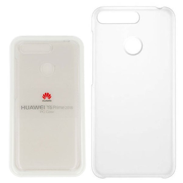 CUSTODIA ORIGINALE per HUAWEI HONOR 7A, Y6 PRIME 2018, HONOR 7A PRO - BACK CASE POSTERIORE RIGIDA TRASPARENTE BLISTER CUSTODIA ORIGINALE per HUAWEI HONOR 7A, Y6 PRIME 2018, HONOR 7A PRO - BACK CASE POSTERIORE RIGIDA TRASPARENTE BLISTER