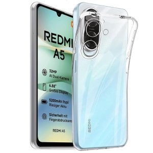 CUSTODIA per XIAOMI REDMI A5 IN GEL TPU SILICONE 1,8mm TRASPARENTE