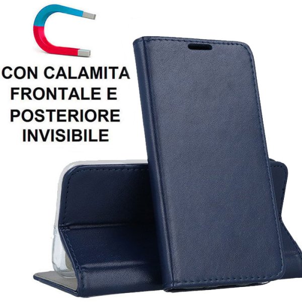 CUSTODIA per SAMSUNG GALAXY S10 LITE, A91 - FLIP ORIZZONTALE SIMILPELLE CON CHIUSURA MAGNETICA E INTERNO IN TPU COLORE BLU CUSTODIA per SAMSUNG GALAXY S10 LITE, A91 - FLIP ORIZZONTALE SIMILPELLE CON CHIUSURA MAGNETICA E INTERNO IN TPU COLORE BLU