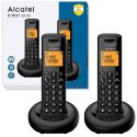 CORDLESS DOPPIO ALCATEL E160 CON TASTO DIRETTO BLOCCO CHIAMATE, DISPLAY ALFANUMERICO RETROILLUMINATO E FUNZIONE VIP COLORE NERO CORDLESS DOPPIO ALCATEL E160 CON TASTO DIRETTO BLOCCO CHIAMATE, DISPLAY ALFANUMERICO RETROILLUMINATO E FUNZIONE VIP COLORE NERO