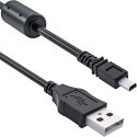 CAVO USB PER FOTOCAMERE NIKON COMPATIBILE CON ORIGINALE UC-E6 LUNGHEZZA 1,5MT COLORE NERO CAVO USB PER FOTOCAMERE NIKON COMPATIBILE CON ORIGINALE UC-E6 LUNGHEZZA 1,5MT COLORE NERO