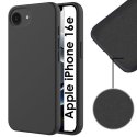 CUSTODIA per APPLE IPHONE 16e (6.1") IN TPU SILICONE COLORE NERO CON EFFETTO SOFT TOUCH ED INTERNO IN MICROFIBRA CUSTODIA per APPLE IPHONE 16e (6.1") IN TPU SILICONE COLORE NERO CON EFFETTO SOFT TOUCH ED INTERNO IN MICROFIBRA
