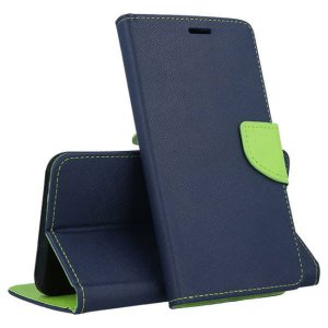 CUSTODIA per SAMSUNG GALAXY A26 5G (SM-A266) FLIP ORIZZONTALE COLORE BLU CON INTERNO IN TPU, PORTA CARTE E CHIUSURA MAGNETICA