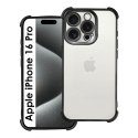 CUSTODIA per APPLE IPHONE 16 PRO (6.3") IN TPU SILICONE CON BORDI RINFORZATI E DETTAGLI NERI CROMATI CUSTODIA per APPLE IPHONE 16 PRO (6.3") IN TPU SILICONE CON BORDI RINFORZATI E DETTAGLI NERI CROMATI