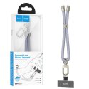 LACCIO DA POLSO UNIVERSALE PER SMARTPHONE CON PIASTRINA PER FISSAGGIO GH4 COLORE BLU HOCO LACCIO DA POLSO UNIVERSALE PER SMARTPHONE CON PIASTRINA PER FISSAGGIO GH4 COLORE BLU HOCO