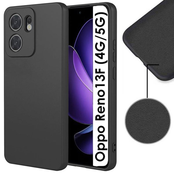 CUSTODIA per OPPO RENO 13F (4G/5G), RENO 13FS IN TPU SILICONE COLORE NERO CON EFFETTO SOFT TOUCH E INTERNO IN MICROFIBRA CUSTODIA per OPPO RENO 13F (4G/5G), RENO 13FS IN TPU SILICONE COLORE NERO CON EFFETTO SOFT TOUCH E INTERNO IN MICROFIBRA