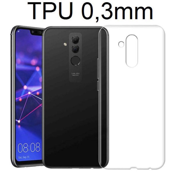 CUSTODIA per HUAWEI MATE 20 LITE IN GEL TPU SILICONE ULTRA SLIM 0,3mm TRASPARENTE CUSTODIA per HUAWEI MATE 20 LITE IN GEL TPU SILICONE ULTRA SLIM 0,3mm TRASPARENTE
