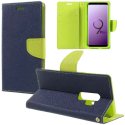 CUSTODIA per SAMSUNG GALAXY S9 PLUS (SM-G965) - FLIP ORIZZONTALE CON STAND, INTERNO IN TPU SILICONE E PORTA CARTE COLORE BLU CUSTODIA per SAMSUNG GALAXY S9 PLUS (SM-G965) - FLIP ORIZZONTALE CON STAND, INTERNO IN TPU SILICONE E PORTA CARTE COLORE BLU