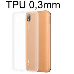 CUSTODIA per HUAWEI Y5 2019, HONOR 8S IN GEL TPU SILICONE ULTRA SLIM 0,3mm TRASPARENTE