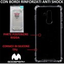 CUSTODIA per HUAWEI MATE 20 LITE - PARTE POSTERIORE RIGIDA, CORNICE IN SILICONE TRASPARENTE E BORDI RINFORZATI ANTI SHOCK CUSTODIA per HUAWEI MATE 20 LITE - PARTE POSTERIORE RIGIDA, CORNICE IN SILICONE TRASPARENTE E BORDI RINFORZATI ANTI SHOCK