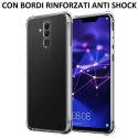 CUSTODIA per HUAWEI MATE 20 LITE IN GEL TPU SILICONE TRASPARENTE SLIM 0,5mm CON BORDI RINFORZATI ANTI SHOCK CUSTODIA per HUAWEI MATE 20 LITE IN GEL TPU SILICONE TRASPARENTE SLIM 0,5mm CON BORDI RINFORZATI ANTI SHOCK
