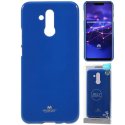 CUSTODIA per HUAWEI MATE 20 LITE IN GEL TPU SILICONE COLORE BLU LUCIDO CON GLITTER MERCURY CUSTODIA per HUAWEI MATE 20 LITE IN GEL TPU SILICONE COLORE BLU LUCIDO CON GLITTER MERCURY