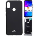 CUSTODIA per XIAOMI REDMI 7, REDMI Y3 IN GEL TPU SILICONE COLORE NERO LUCIDO CON GLITTER MERCURY CUSTODIA per XIAOMI REDMI 7, REDMI Y3 IN GEL TPU SILICONE COLORE NERO LUCIDO CON GLITTER MERCURY