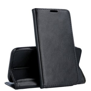 CUSTODIA per MOTOROLA MOTO G34 - FLIP ORIZZONTALE IN SIMILPELLE con CHIUSURA MAGNETICA E INTERNO IN TPU NERO