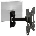 SUPPORTO MULTIDIREZIONALE DA PARETE PER TV DA 17" A 42" CON 2 SNODI PORTATA MAX 20KG LKBR02 LINK SUPPORTO MULTIDIREZIONALE DA PARETE PER TV DA 17" A 42" CON 2 SNODI PORTATA MAX 20KG LKBR02 LINK