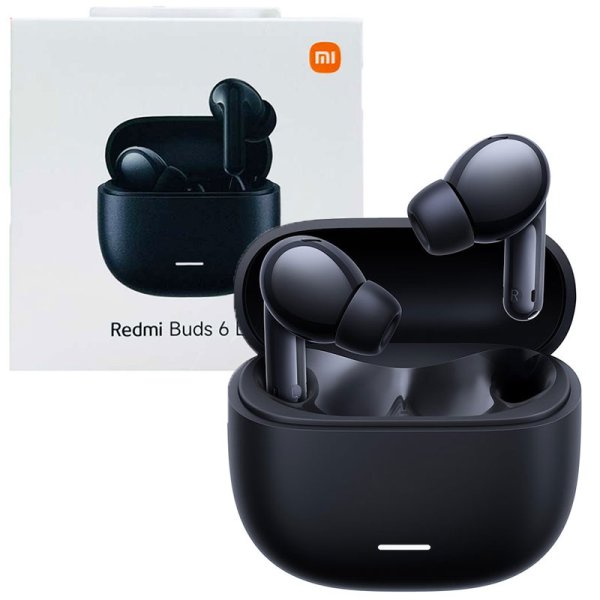 AURICOLARI BLUETOOTH 5.3 XIAOMI REDMI BUDS 6 LITE CON DOPPIO MICROFONO E CANCELLAZIONE RUMORE COLORE NERO BHR8653GL AURICOLARI BLUETOOTH 5.3 XIAOMI REDMI BUDS 6 LITE CON DOPPIO MICROFONO E CANCELLAZIONE RUMORE COLORE NERO BHR8653GL