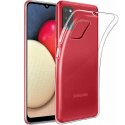 CUSTODIA per SAMSUNG GALAXY A02s (SM-A025F), GALAXY M02s (SM-M025F) IN GEL TPU SILICONE TRASPARENTE