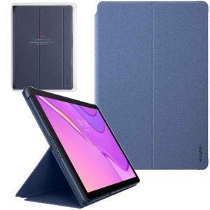 CUSTODIA ORIGINALE per HUAWEI MATEPAD T10, MATEPAD T10S - FLIP COVER CON STAND COLORE BLU 96662568 BLISTER