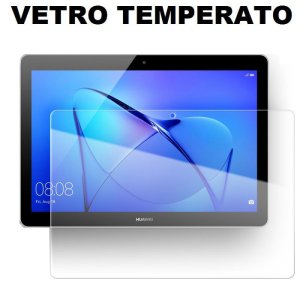 PELLICOLA per HUAWEI MEDIAPAD T3 10 (9.6") - PROTEGGI DISPLAY IN VETRO TEMPERATO 0,33mm