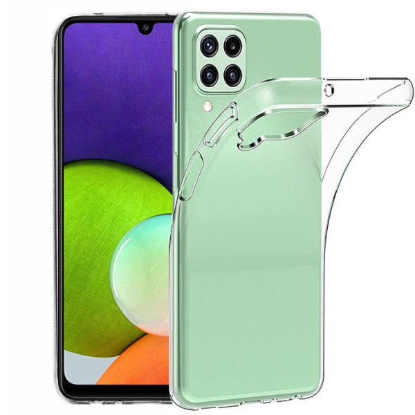 CUSTODIA per SAMSUNG GALAXY A22 (SM-A225F) - IN GEL TPU SILICONE 1,8mm TRASPARENTE CUSTODIA per SAMSUNG GALAXY A22 (SM-A225F) - IN GEL TPU SILICONE 1,8mm TRASPARENTE