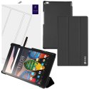 CUSTODIA per LENOVO TAB 4 - 8" POLLICI - FLIP ORIZZONTALE SIMILPELLE CON STAND COLORE NERO DUX DUCIS SKIN SERIES BLISTER CUSTODIA per LENOVO TAB 4 - 8" POLLICI - FLIP ORIZZONTALE SIMILPELLE CON STAND COLORE NERO DUX DUCIS SKIN SERIES BLISTER