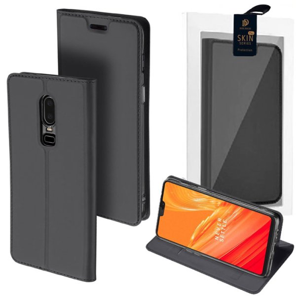 CUSTODIA per ONE PLUS 6 - FLIP ORIZZONTALE CON CHIUSURA MAGNETICA INVISIBILE, INTERNO IN TPU E STAND COLORE GRIGIO DUX DUCIS CUSTODIA per ONE PLUS 6 - FLIP ORIZZONTALE CON CHIUSURA MAGNETICA INVISIBILE, INTERNO IN TPU E STAND COLORE GRIGIO DUX DUCIS