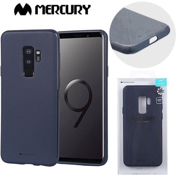 CUSTODIA per SAMSUNG GALAXY S9 PLUS (SM-G965) IN GEL TPU SILICONE COLORE BLU ALTA QUALITA' MERCURY STYLE LUX BLISTER CUSTODIA per SAMSUNG GALAXY S9 PLUS (SM-G965) IN GEL TPU SILICONE COLORE BLU ALTA QUALITA' MERCURY STYLE LUX BLISTER