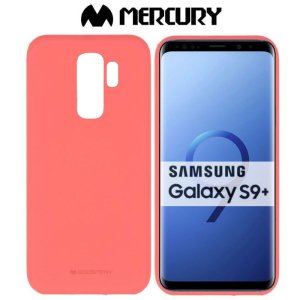 ODIA per SAMSUNG GALAXY S9 PLUS (SM-G965) IN GEL TPU SILICONE COLORE ROSA ALTA QUALITA' MERCURY SOFT BLISTER