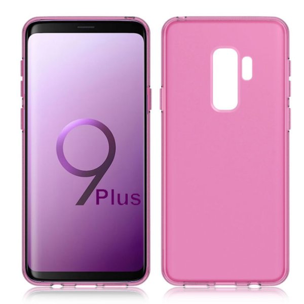 CUSTODIA per SAMSUNG GALAXY S9 PLUS (SM-G965) IN GEL TPU SILICONE COLORE ROSA TRASPARENTE CUSTODIA per SAMSUNG GALAXY S9 PLUS (SM-G965) IN GEL TPU SILICONE COLORE ROSA TRASPARENTE