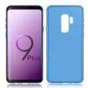 CUSTODIA per SAMSUNG GALAXY S9 PLUS (SM-G965) IN GEL TPU SILICONE COLORE BLU TRASPARENTE CUSTODIA per SAMSUNG GALAXY S9 PLUS (SM-G965) IN GEL TPU SILICONE COLORE BLU TRASPARENTE