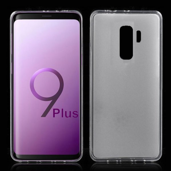 CUSTODIA per SAMSUNG GALAXY S9 PLUS (SM-G965) IN GEL TPU SILICONE COLORE BIANCO TRASPARENTE CUSTODIA per SAMSUNG GALAXY S9 PLUS (SM-G965) IN GEL TPU SILICONE COLORE BIANCO TRASPARENTE