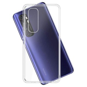 CUSTODIA per XIAOMI MI NOTE 10 LITE - IN GEL TPU SILICONE TRASPARENTE