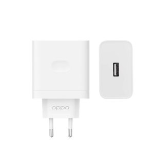 CARICATORE DA RETE 33W ORIGINALE OPPO CON 1 PORTA USB COLORE BIANCO VCB3HAEH BULK
