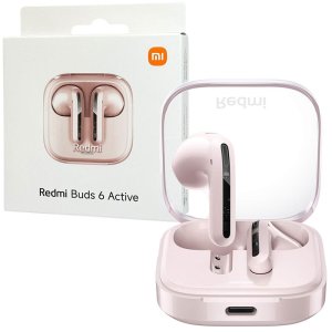 AURICOLARI BLUETOOTH 5.4 XIAOMI REDMI BUDS 6 ACTIVE CON SUPPORTO PER GOOGLE FAST PAIR COLORE ROSA BHR8395GL