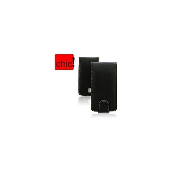 CUSTODIA VERTICALE FLIP PELLE HTC HD7, HD3 COLORE NERO CUSTODIA VERTICALE FLIP PELLE HTC HD7, HD3 COLORE NERO