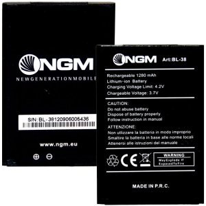 BATTERIA ORIGINALE per WEMOVE ACTION - 1280 mAh LI-ION BL-38 BULK