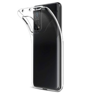 CUSTODIA per XIAOMI MI 10T 5G, MI 10T PRO 5G IN GEL TPU SILICONE TRASPARENTE
