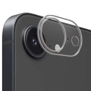 PELLICOLA per APPLE IPHONE 16e (6.1") IN VETRO TEMPERATO 5D PER BLOCCO LENTI FOTOCAMERA POSTERIORE